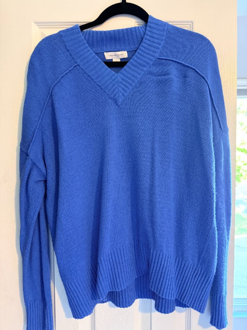Vneck soft sweater